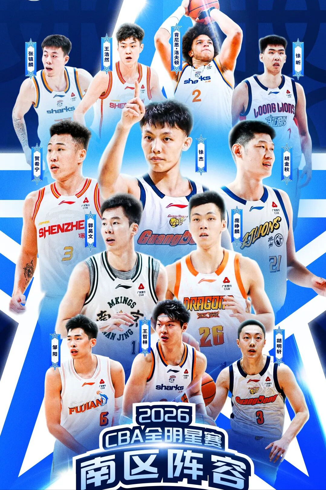 kaiyun集团-CBA全明星开战在即！林庭谦再战国手！2人争夺MVP